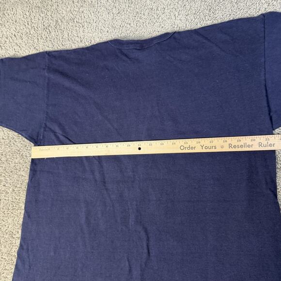 Vintage Illinois Fighting Illini Shirt Mens XL Blue NCAA Football Champion 1992 - Picture 9 of 12